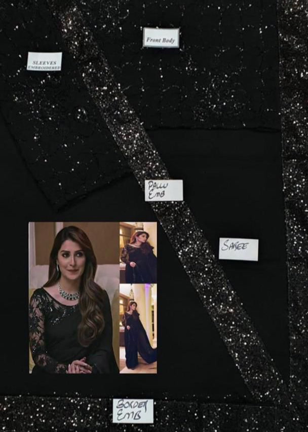 Ayeza Khan chiffon