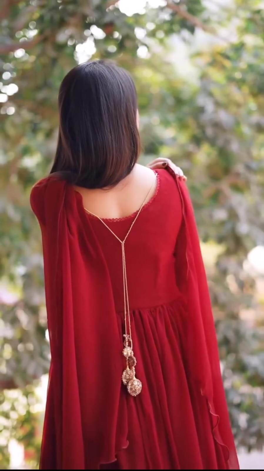 Royal Chiffon Lace Frock