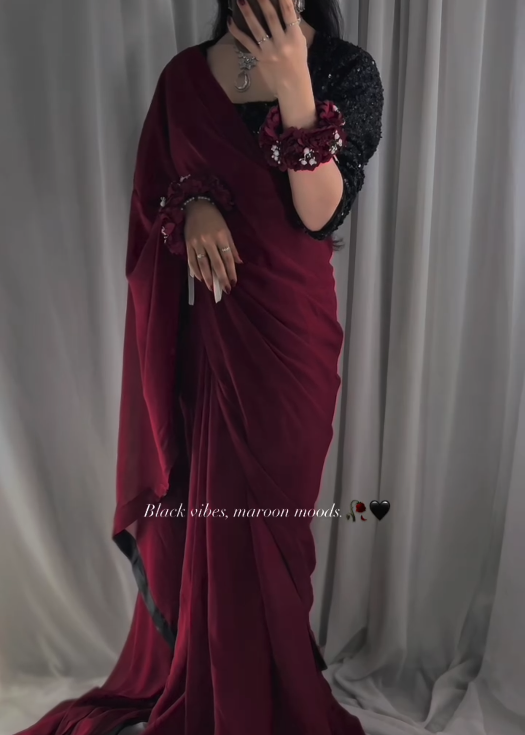 Premium Shamoz Silk Saree Ready to Wear Elegance