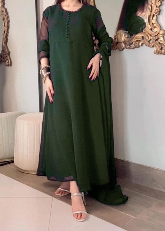 Elegant Flow Chiffon Maxi 50" Length