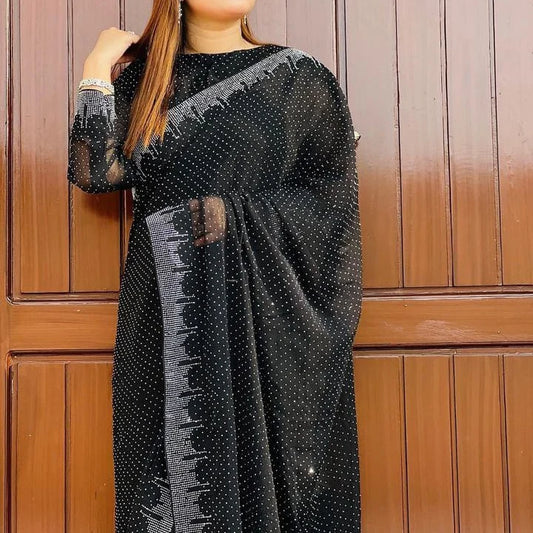 Press nug silk saree
