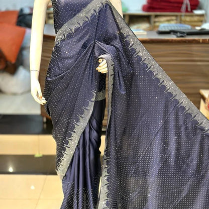 Press nug silk saree