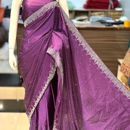 Press nug silk saree