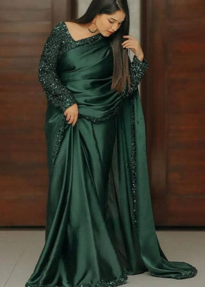 Shamoz Silk Saree  Ready to Wear Elegance