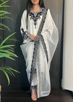 Organza Embroidered Elegance Set
