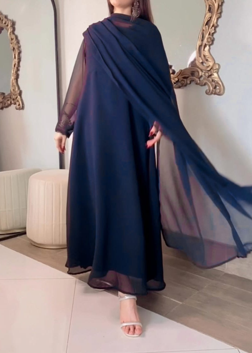 Elegant Flow Chiffon Maxi 50" Length
