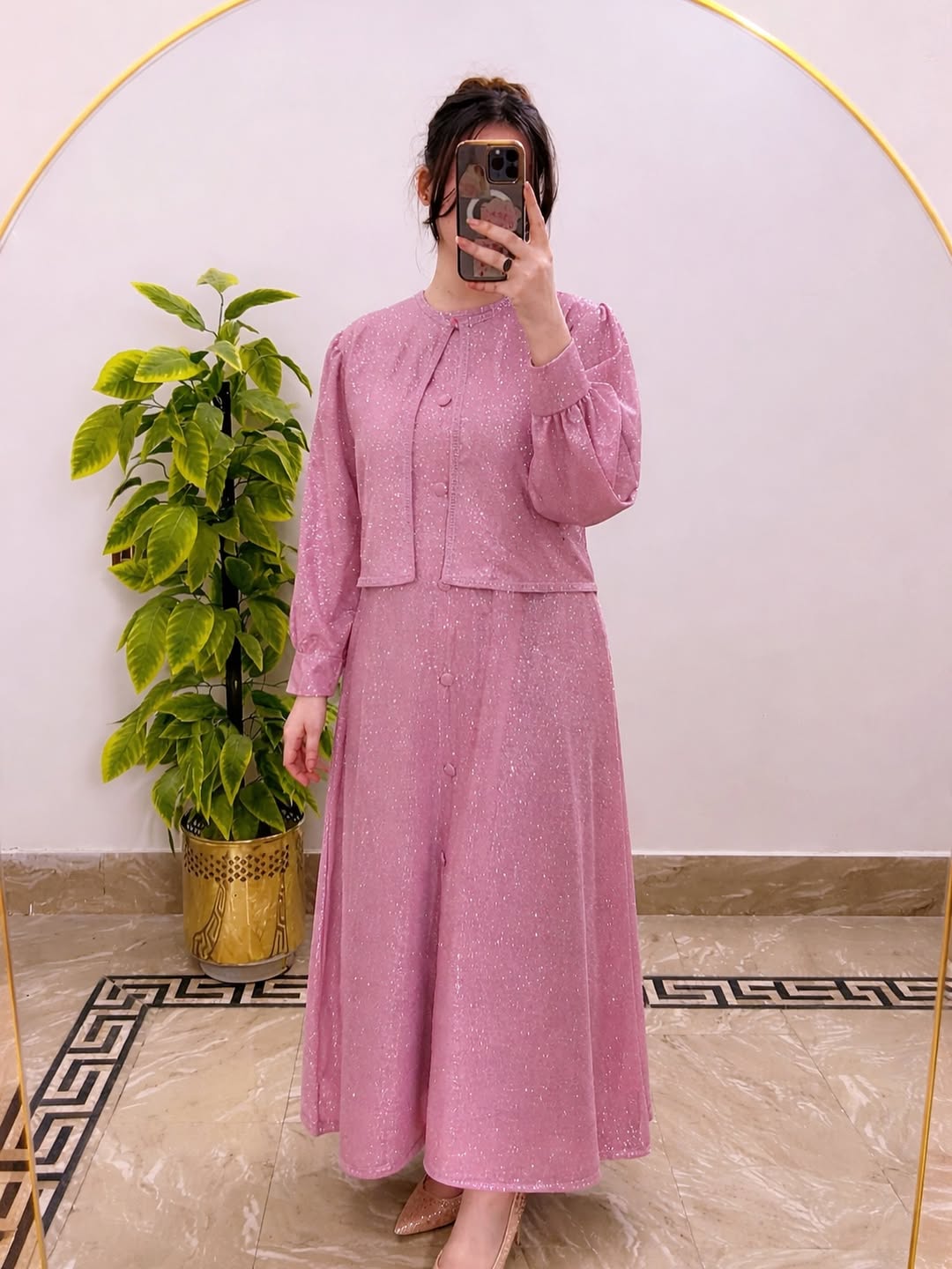 Starlight Moonlight Glitter Maxi & Jacket Set Premium Evening Wear