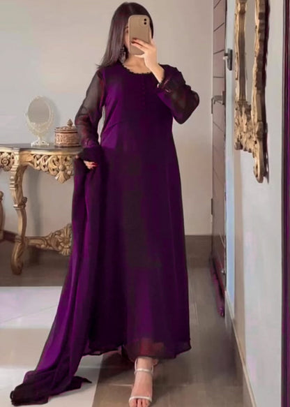 Elegant Flow Chiffon Maxi 50" Length