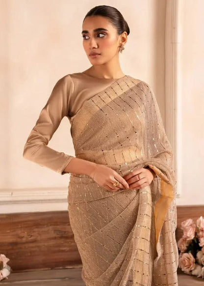 Moonlight Stitched Saree ✨