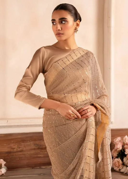 Moonlight Stitched Saree ✨