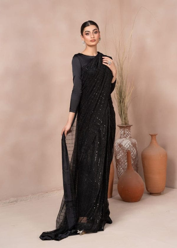 Moonlight Stitched Saree ✨