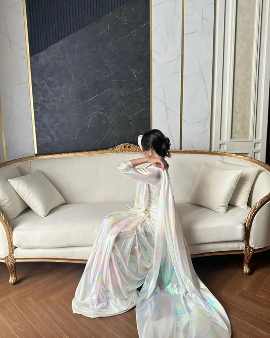 Rainbow Moonlight Saree
