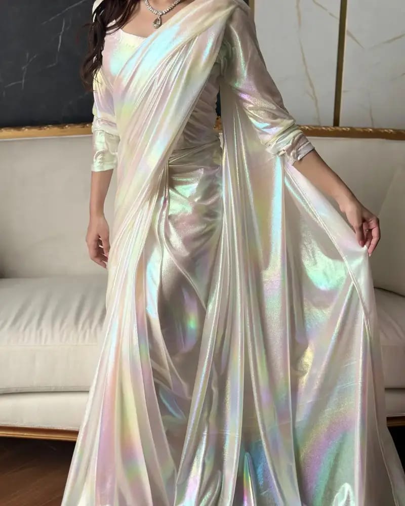 Rainbow Moonlight Saree
