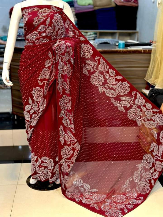Gulaab Stone Saree