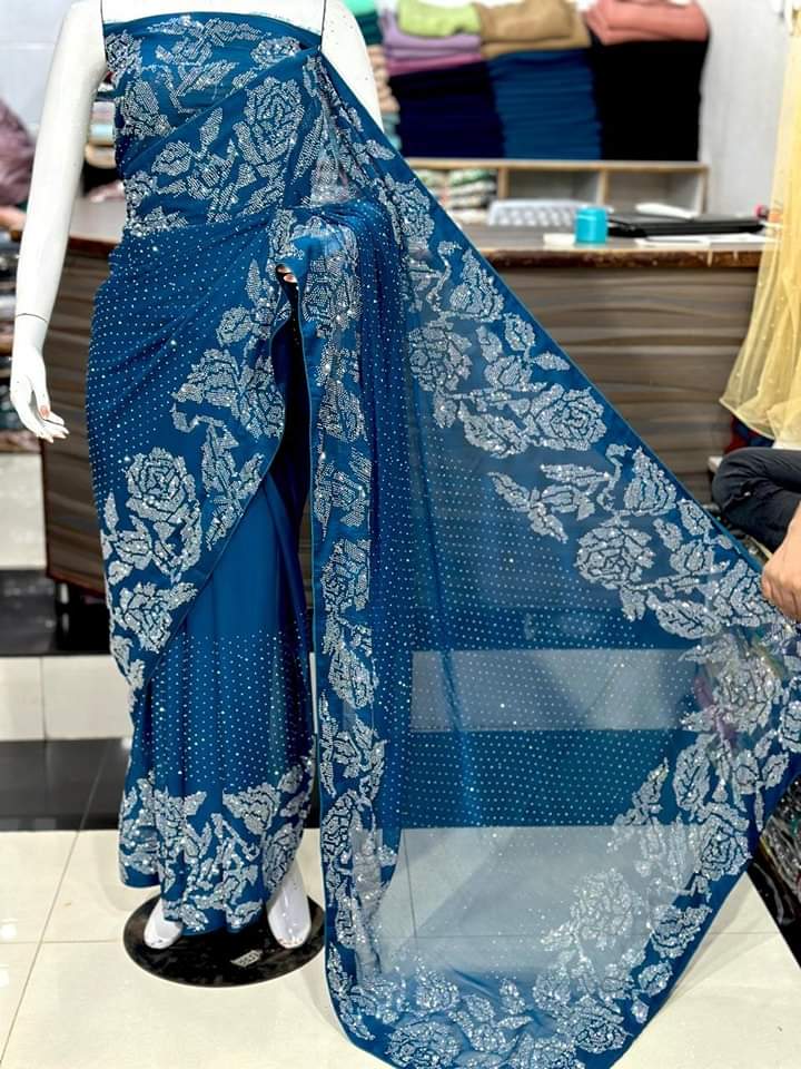 Gulaab Stone Saree