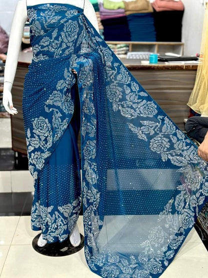 Gulaab Stone Saree
