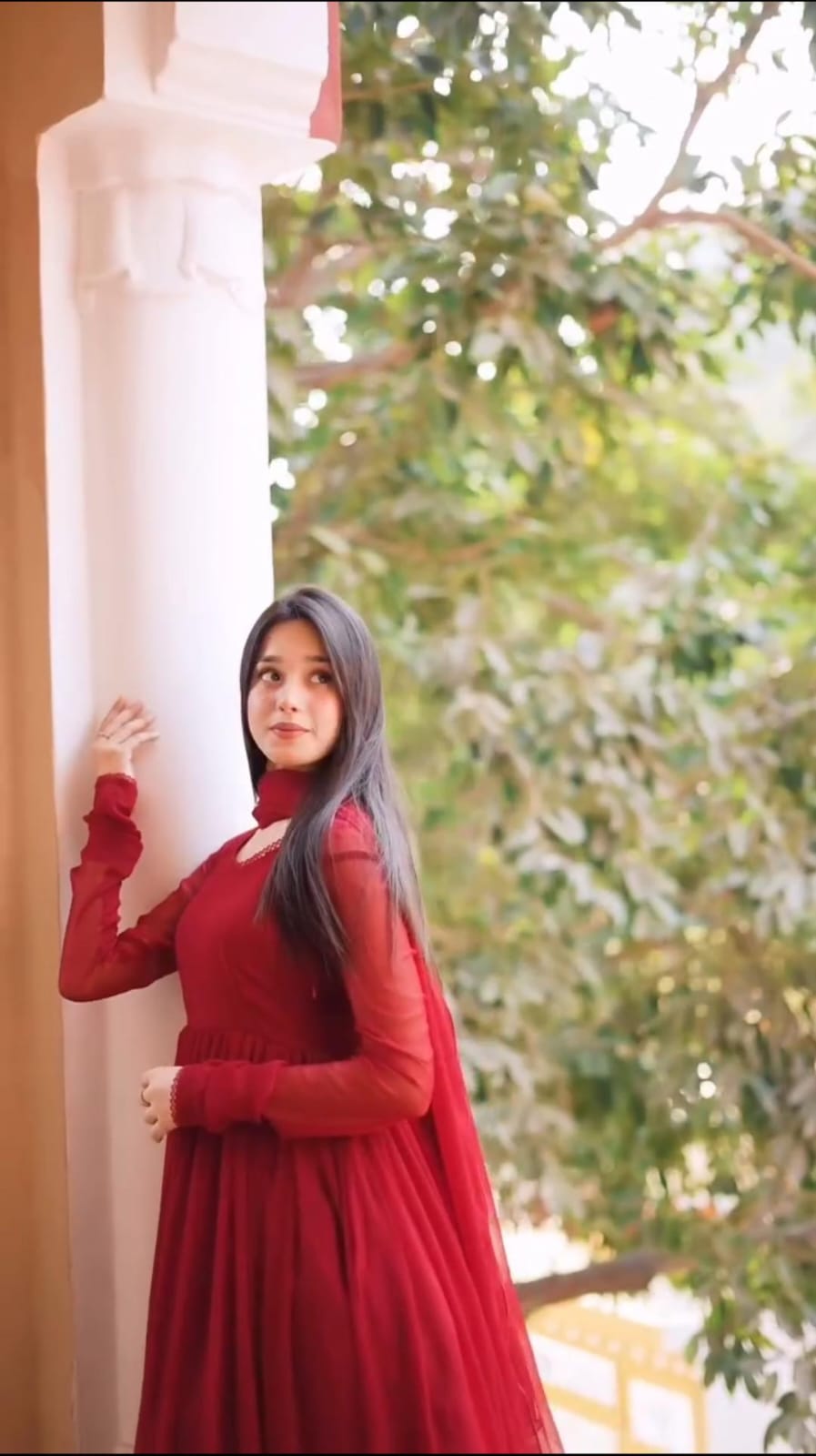 Royal Chiffon Lace Frock