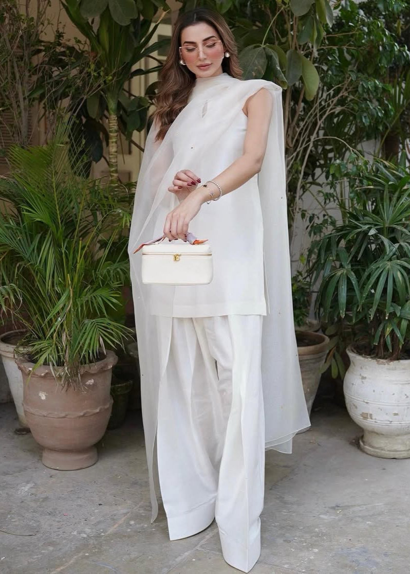 Regal Farshi Silk Ensemble (Stitched)