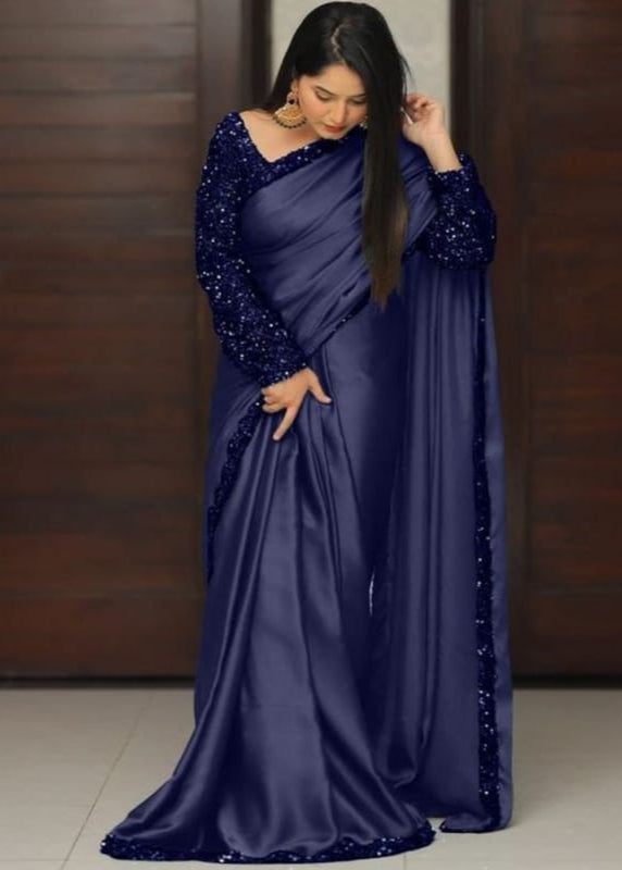 Shamoz Silk Saree  Ready to Wear Elegance