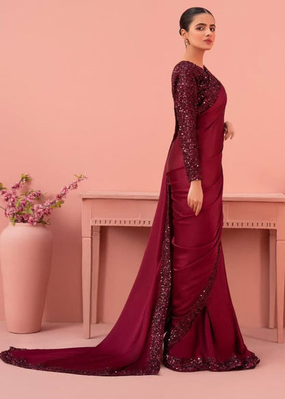 Shamoz Silk Saree  Ready to Wear Elegance