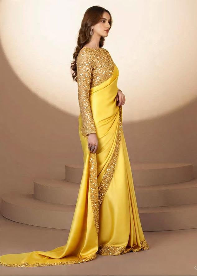 Shamoz Silk Saree  Ready to Wear Elegance