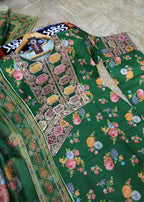 Aneela's Printed 3 Piece Suit Premium