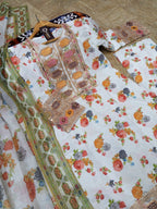 Aneela's Printed 3 Piece Suit Premium