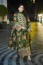 Aneela's Printed 3 Piece Suit Premium