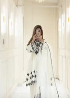 Chic Embroidered Cotton Farshi 3 Piece Set Ready to Wear Luxury