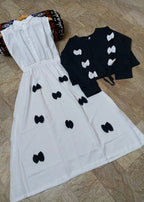 Elegant Bow Maxi 2PC Party Wear Set for Women | Chic Formal Dress