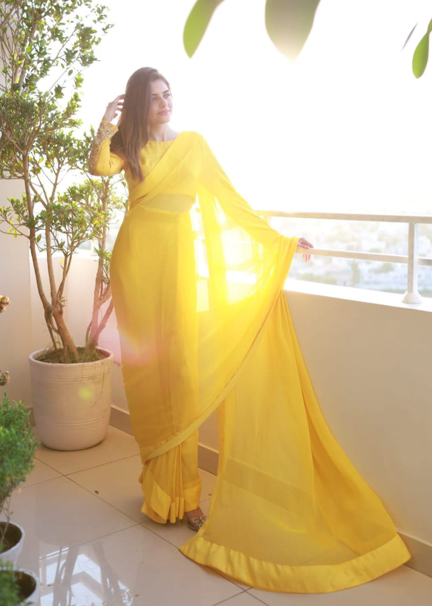 Chiffon Saree