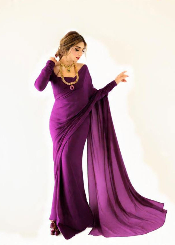 Chiffon Saree